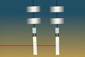 position relative des miroirs